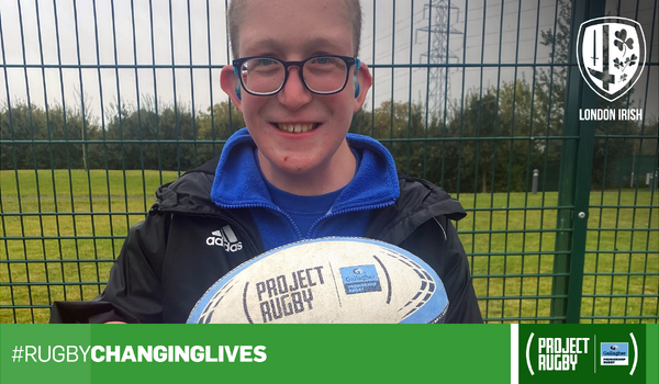 Project Rugby at London Irish Allows Jake to Ignite his Passion for Sport